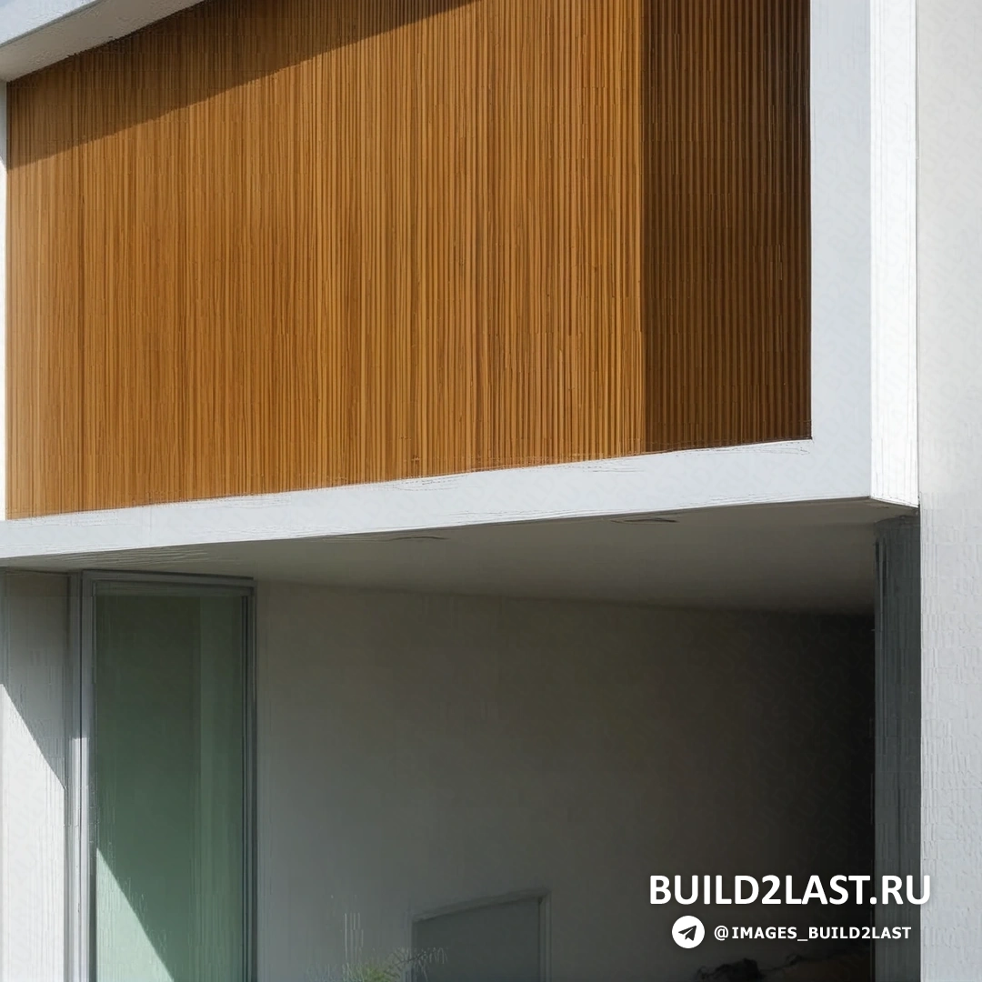 Экстерьер дома с комбинированными материалами: стекло, металл и дерево в едином архитектурном решении