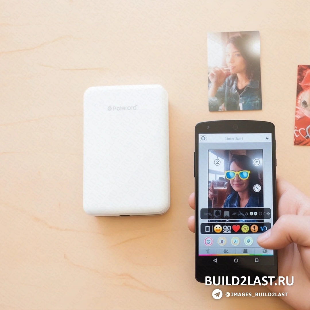 ������� Polaroid Zip � ����� �����, ���������� � �����������.